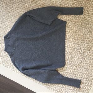 Zara knit grey crop sweater